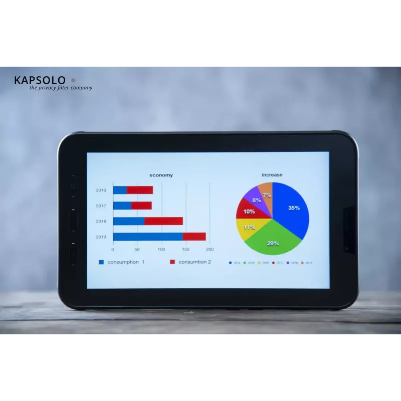 Kapsolo screen protector for iPad Mini 6 — antimicrobial, 2H hardness, 86% light transmission, fits max 20.1 cm (7.9 inch) display