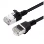 Microconnect V-FTP6A075S-SLIM networking cable Black 7.5 m Cat6a U/FTP (STP)