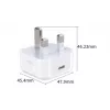 eSTUFF Home Charger USB-C PD 3A 20W, UK Plug - White