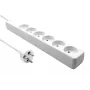 Microconnect MC-GRU0607DKW power extension 7 m 6 AC outlet(s) Indoor White