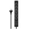 Microconnect MC-GRU0607DKB power extension 7 m 6 AC outlet(s)