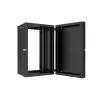 Lanview RWP20U45BL-D rack cabinet 20U Wall mounted rack Black