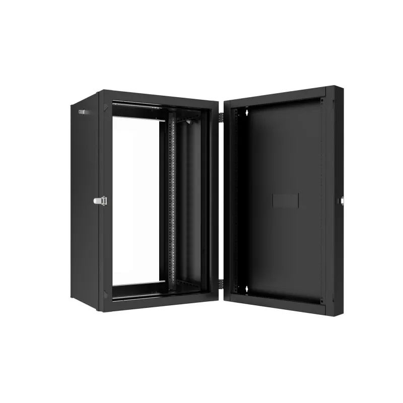 Lanview RWP20U45BL-D rack cabinet 20U Wall mounted rack Black