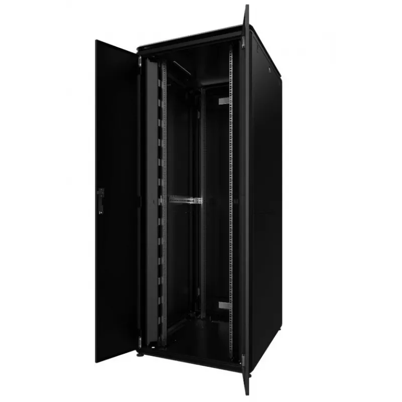 Lanview RDL42U80100BL rack cabinet 42U Black