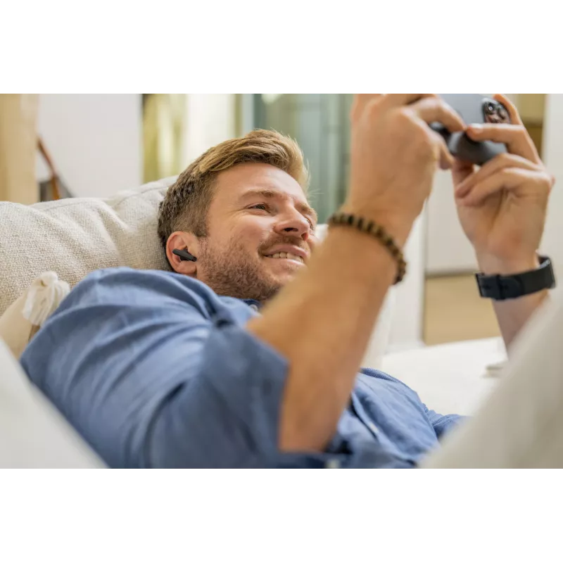 HP Poly Voyager Free 60 UC Carbon Black Earbuds +BT700 USB-C Adapter +Basic Charge Case