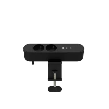 MicroConnect MC-MDPS-FR2-30W multi desktop power socket, 2 outlets, 30W
