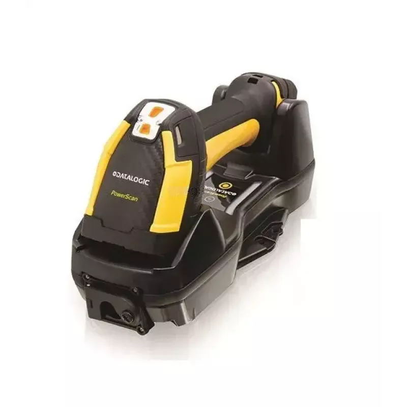 Handheld Barcode Reader Datalogic PM9600-SR433RBK10 1D/2D Laser Wired Wireless