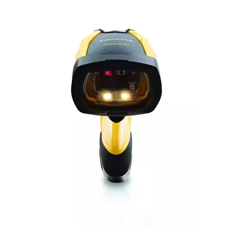 Handheld Barcode Reader Datalogic PM9600-SR433RBK10 1D/2D Laser Wired Wireless