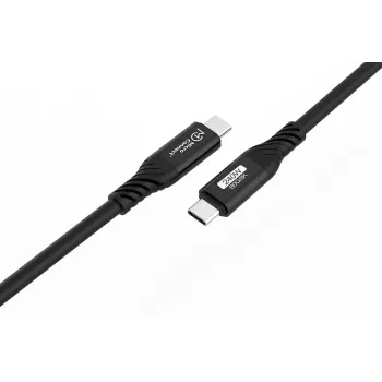 Microconnect USB4CC1-240W-80GBPS USB cable USB4 Gen 3x2 1 m USB C Black