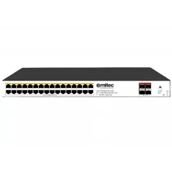 Network switch ERNITEC ELECTRA-M232-1GB-460W — 1 Gb ports, 460 W power budget, managed switch