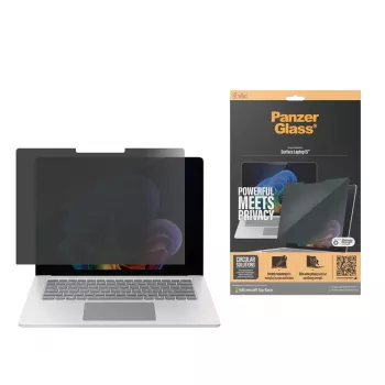 PanzerGlass ® Privacy Screen Protector Microsoft Surface Laptop 7th Edition 15'' | Ultra-Wide Fit