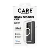 PanzerGlass CARE™ Urban Explorer Case for Samsung Galaxy S26 — Transparent cover with White Qi support