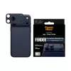 Camera protector PanzerGlass Fender Deep Blue for iPhone 17 Pro Max, silicone, scratch- and shock-resistant