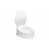 High raising toilet seat PDS CARE AR-115 AT51202, white, adjustable height 150 mm, lockable, max load 180 kg