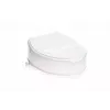 High raising toilet seat PDS CARE AR-115 AT51202, white, adjustable height 150 mm, lockable, max load 180 kg
