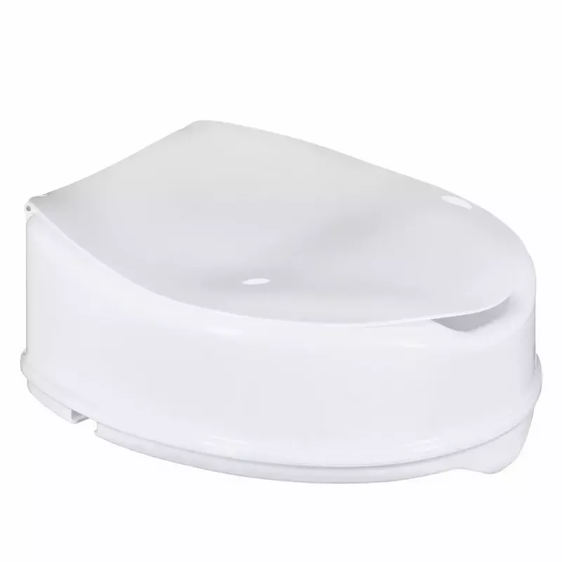 High raising toilet seat PDS CARE AR-115 AT51202, white, adjustable height 150 mm, lockable, max load 180 kg