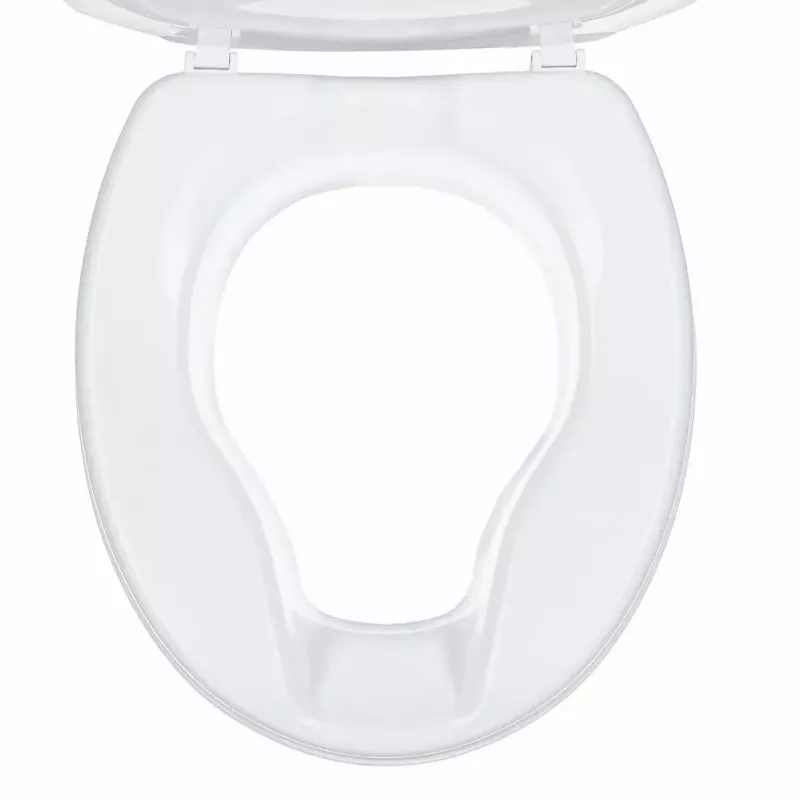 High raising toilet seat PDS CARE AR-115 AT51202, white, adjustable height 150 mm, lockable, max load 180 kg
