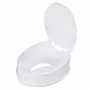 High raising toilet seat PDS CARE AR-115 AT51202, white, adjustable height 150 mm, lockable, max load 180 kg
