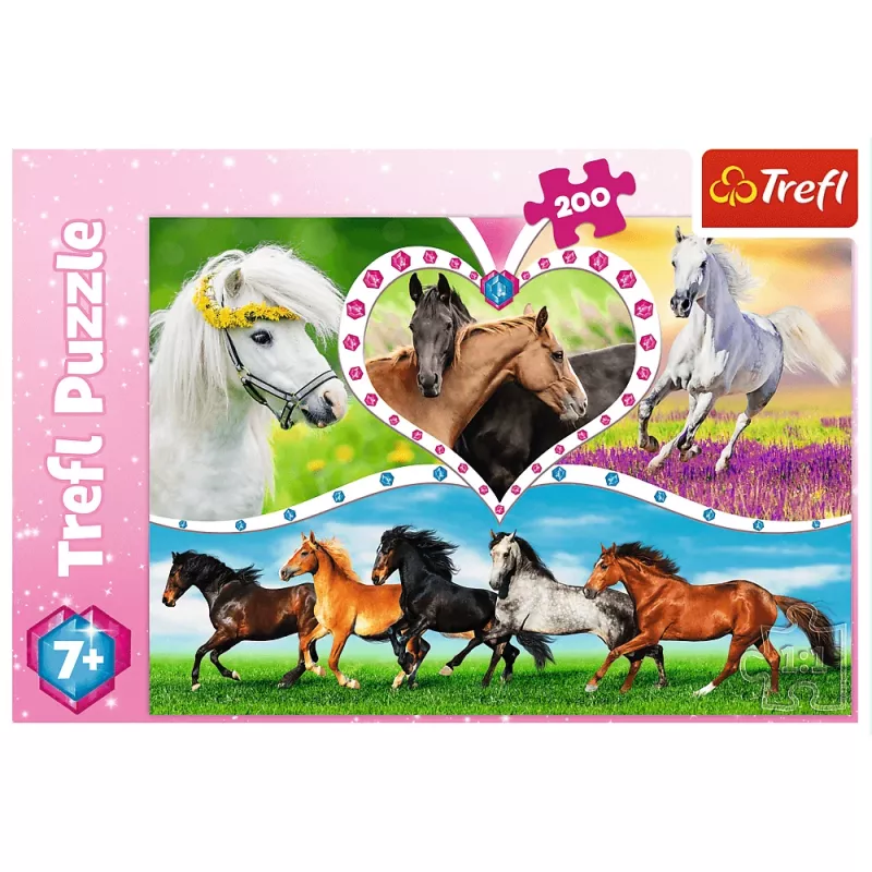 Jigsaw Puzzle TREFL Puzzle 200 elements - Cats pranks, 200 pieces, cardboard