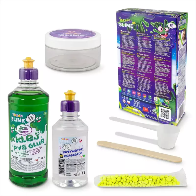 Children's craft kit TUBAN DIY SLIME ALIEN XL, multicolour, age 6+