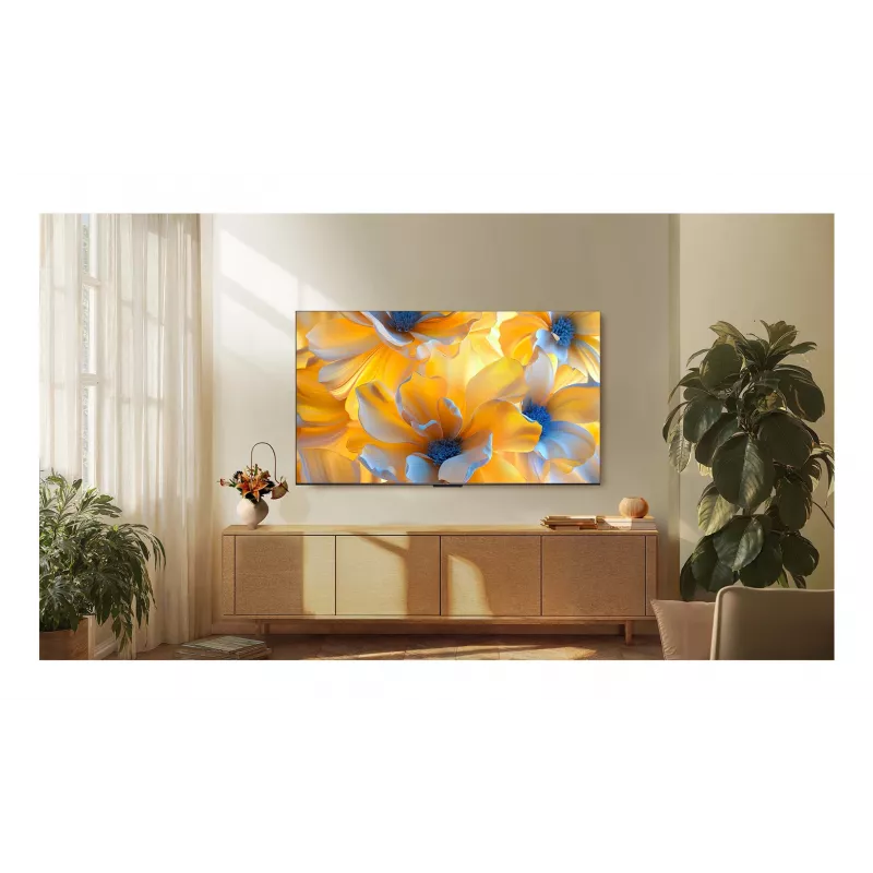 TCL C6K 75C6K TV 190.5 cm (75 inch) 4K Ultra HD Smart TV Wi-Fi Metallic
