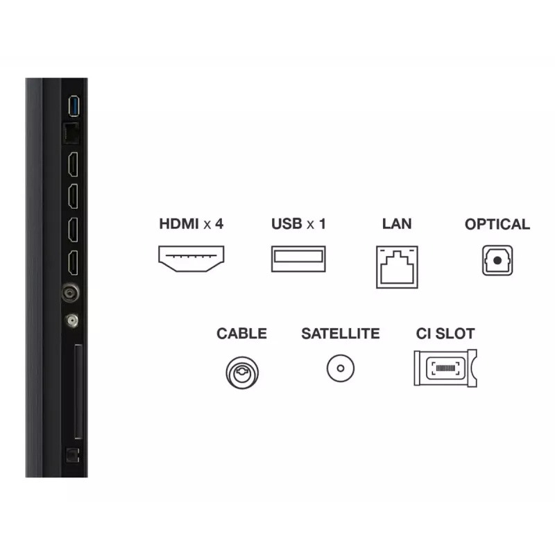 Television TCL 98 inch Q6C 4K Ultra HD QD-Mini LED 3840×2160, Google TV, 2.1ch, HDR10+