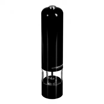 Electric pepper grinder ESPERANZA EKP001K — adjustable coarseness, ceramic mechanism, LED light, 230 mm, battery AA