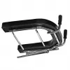 Rehabilitation high walker ActionMed B200AM — standing support with seat, 4 wheels, adjustable height 100–125 cm, max load 120 kg, frame width 65 cm