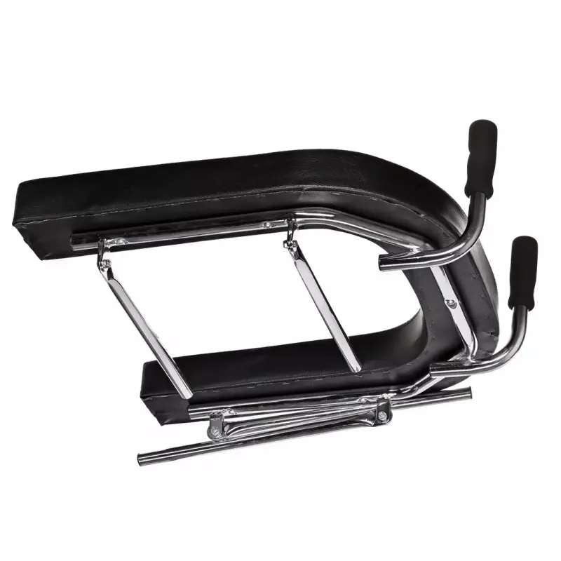 Rehabilitation high walker ActionMed B200AM — standing support with seat, 4 wheels, adjustable height 100–125 cm, max load 120 kg, frame width 65 cm