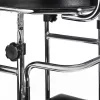 Rehabilitation high walker ActionMed B200AM — standing support with seat, 4 wheels, adjustable height 100–125 cm, max load 120 kg, frame width 65 cm