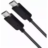 USB-C cable TB AKTBXKUCC2SI10B, 1 m, silicone jacket, black