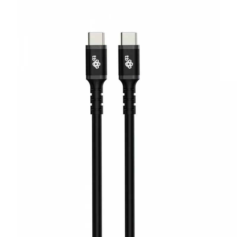USB-C cable TB AKTBXKUCC2SI10B, 1 m, silicone jacket, black