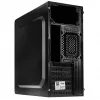 PC case Akyga AK939BL Midi Tower — ATX/Micro-ATX support, 3×3.5 inch + 3×2.5 inch bays, GPU up to 385 mm, USB 2.0