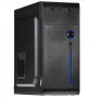 PC case Akyga AK939BL Midi Tower — ATX/Micro-ATX support, 3×3.5 inch + 3×2.5 inch bays, GPU up to 385 mm, USB 2.0