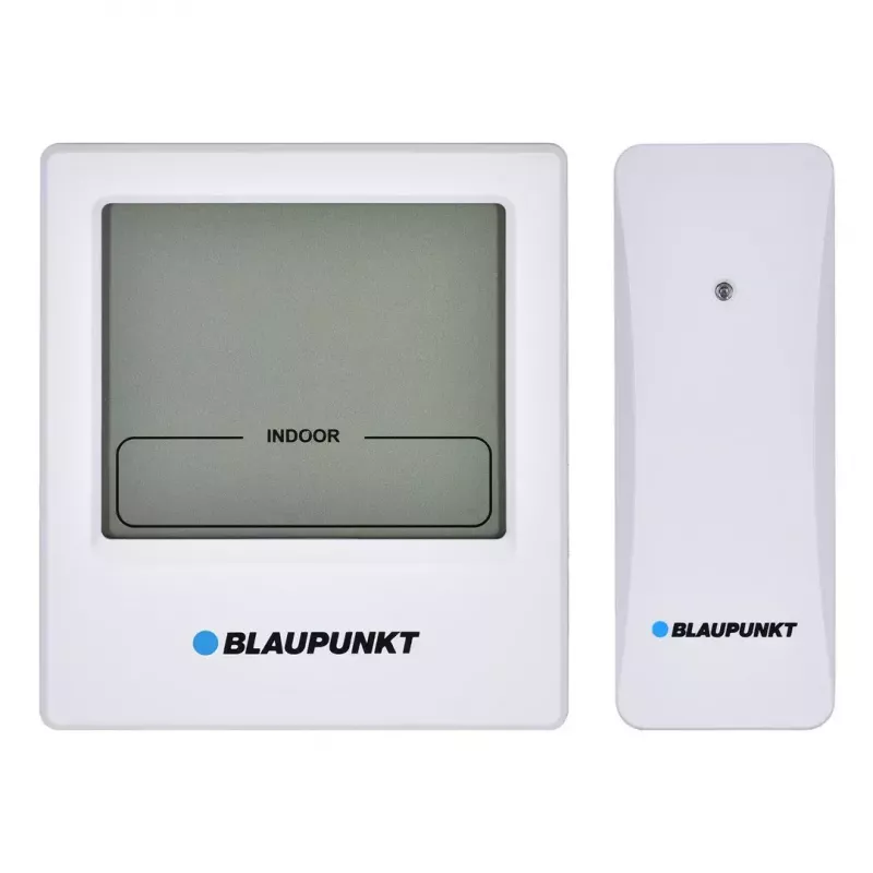 Weather station BLAUPUNKT WS10WH — wireless indoor/outdoor temperature and humidity monitor