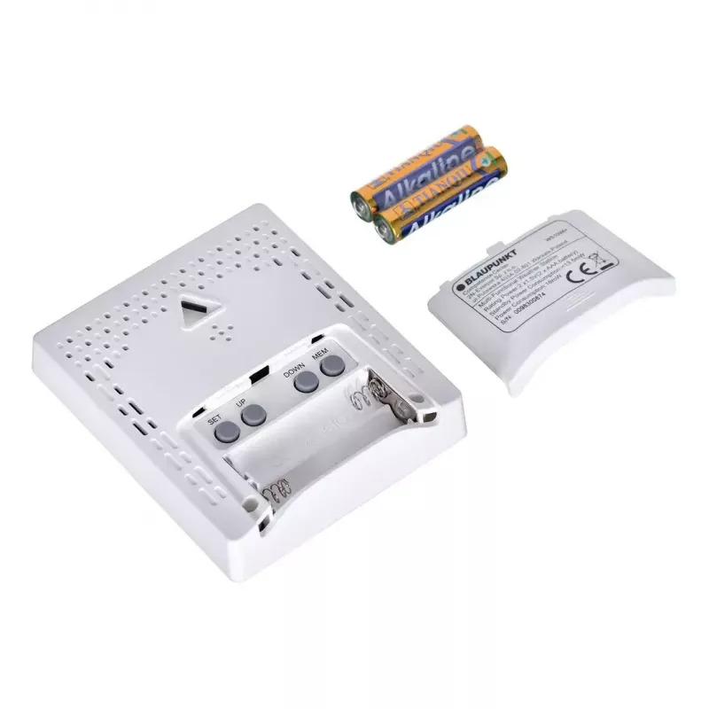 Weather station BLAUPUNKT WS10WH — wireless indoor/outdoor temperature and humidity monitor