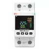 Single-phase energy consumption meter QOLTEC 50981 DIN35 230V 50Hz