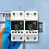 Single-phase energy consumption meter QOLTEC 50981 DIN35 230V 50Hz