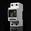 Single-phase energy consumption meter QOLTEC 50981 DIN35 230V 50Hz