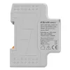 Single-phase energy consumption meter QOLTEC 50981 DIN35 230V 50Hz