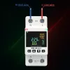Single-phase energy consumption meter QOLTEC 50981 DIN35 230V 50Hz