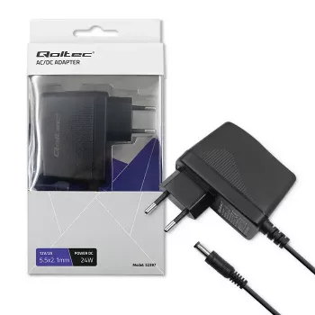 Mobile device charger Qoltec 52397 Universal Black AC Indoor 2A 220-240V