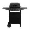 Gas grill TEESA TSA0080 — 2 burners, portable outdoor barbecue
