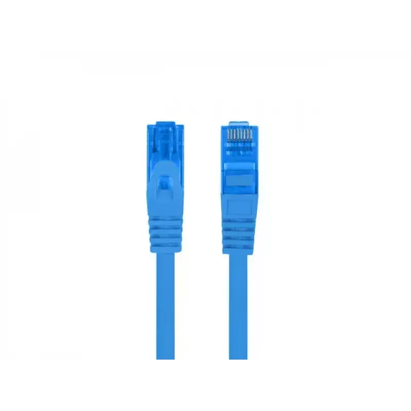 LANBERG networking cable Cat6a RJ-45 to RJ-45 S/FTP LSZH, 1 m, Blue