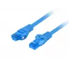 LANBERG networking cable Cat6a RJ-45 to RJ-45 S/FTP LSZH, 1 m, Blue