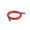 LANBERG RJ-45 Cat6a patch cable PCF6A-10CC-0100-R, 1 m, S/FTP, CCA, LSZH, red