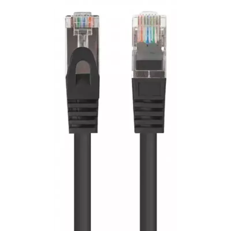 Networking Cable Lanberg PCF6-20CC-0025-BK RJ-45 Cat6 0.25 m Black