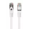 Ethernet patch cable LANBERG PCF6-20CC-0100-W Cat6 U/UTP 1 m, CCA conductor, 250 MHz, white
