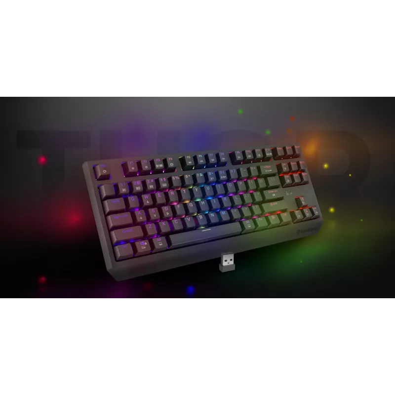 GENESIS Thor 230 TKL keyboard Gaming USB + RF Wireless + Bluetooth QWERTY Black