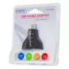 Sound Card Savio AK-08 USB 2.0 7.1 Interface